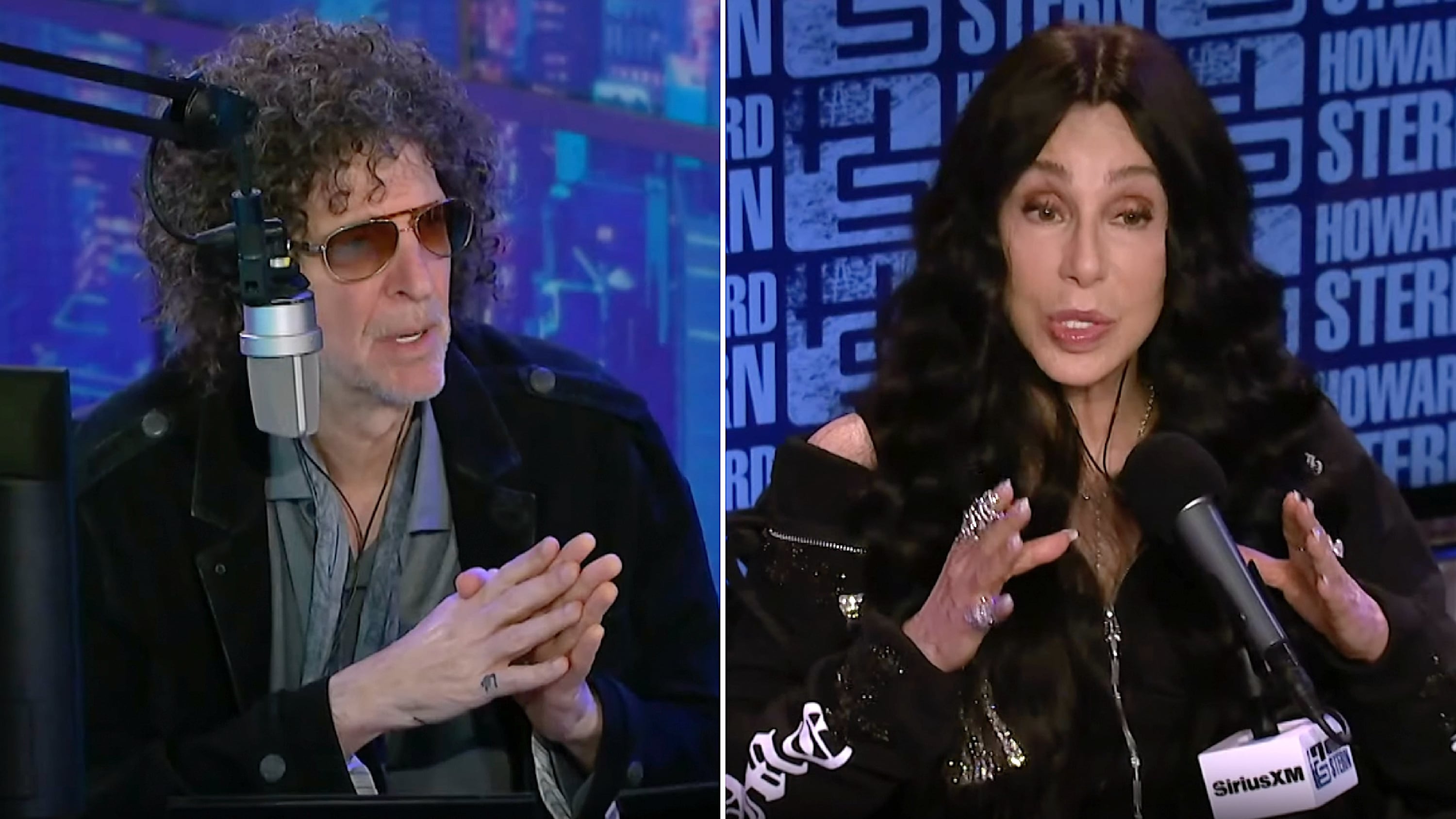 Howard Stern and Cher