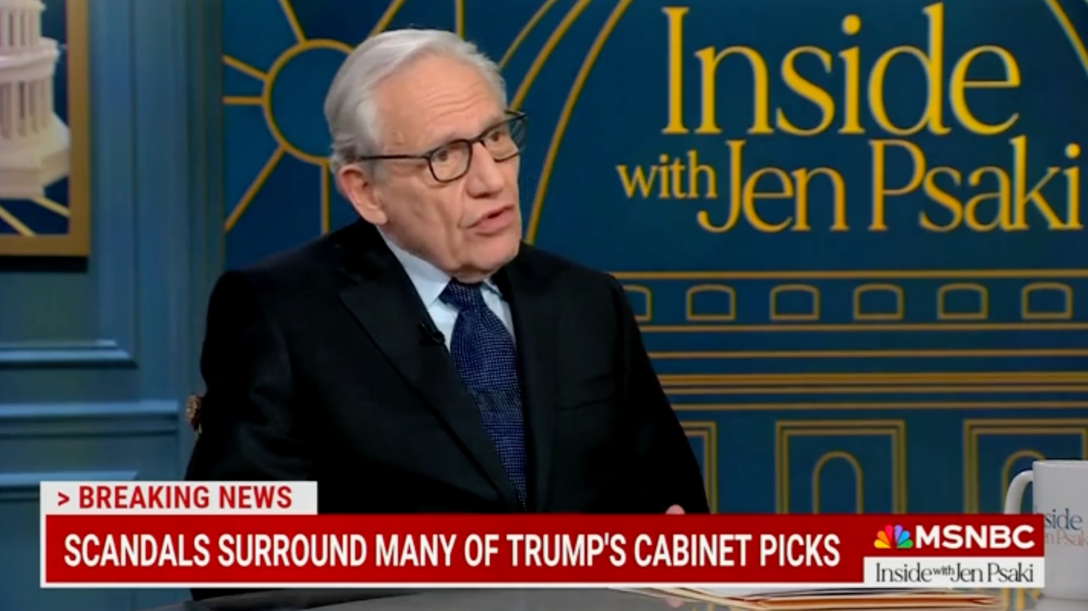 Bob Woodward appears on Inside with Jen Psaki.