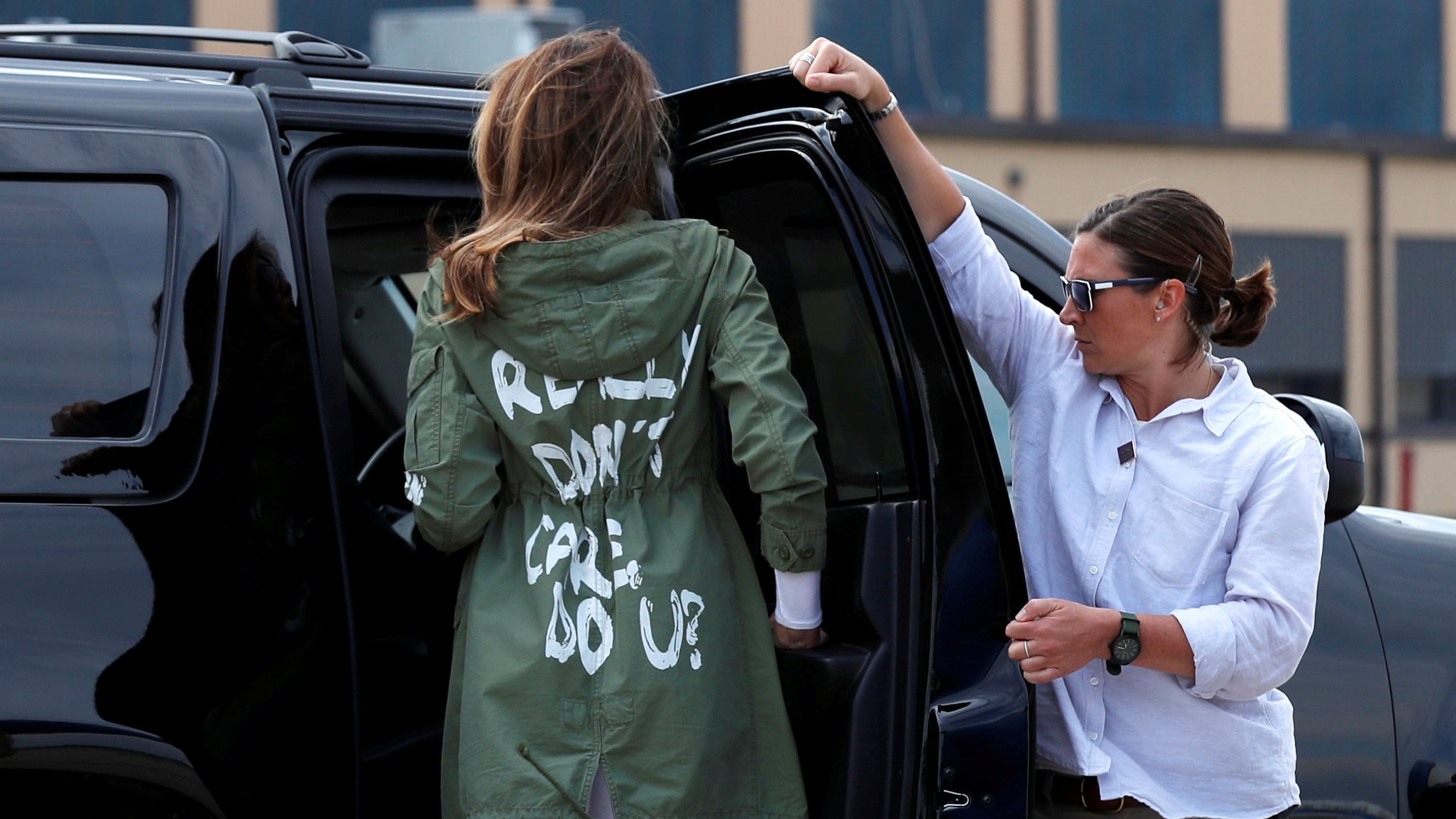 Melania Trump claims her “I reall don’t care, do U?’ jacket had a hidden meaning in her new memoir, according to a report.