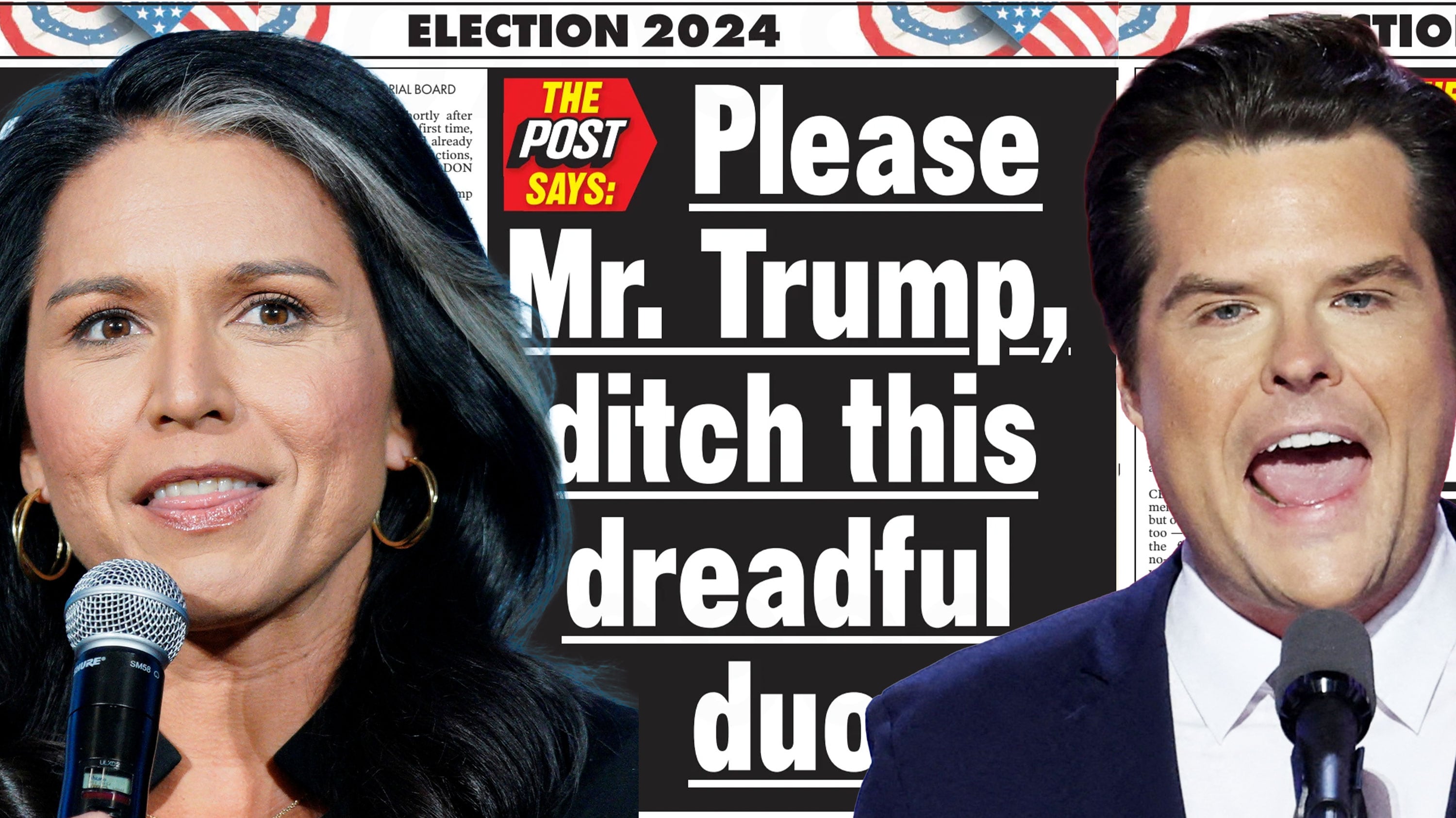 NY Post Tulsi Gabbard Matt Gaetz