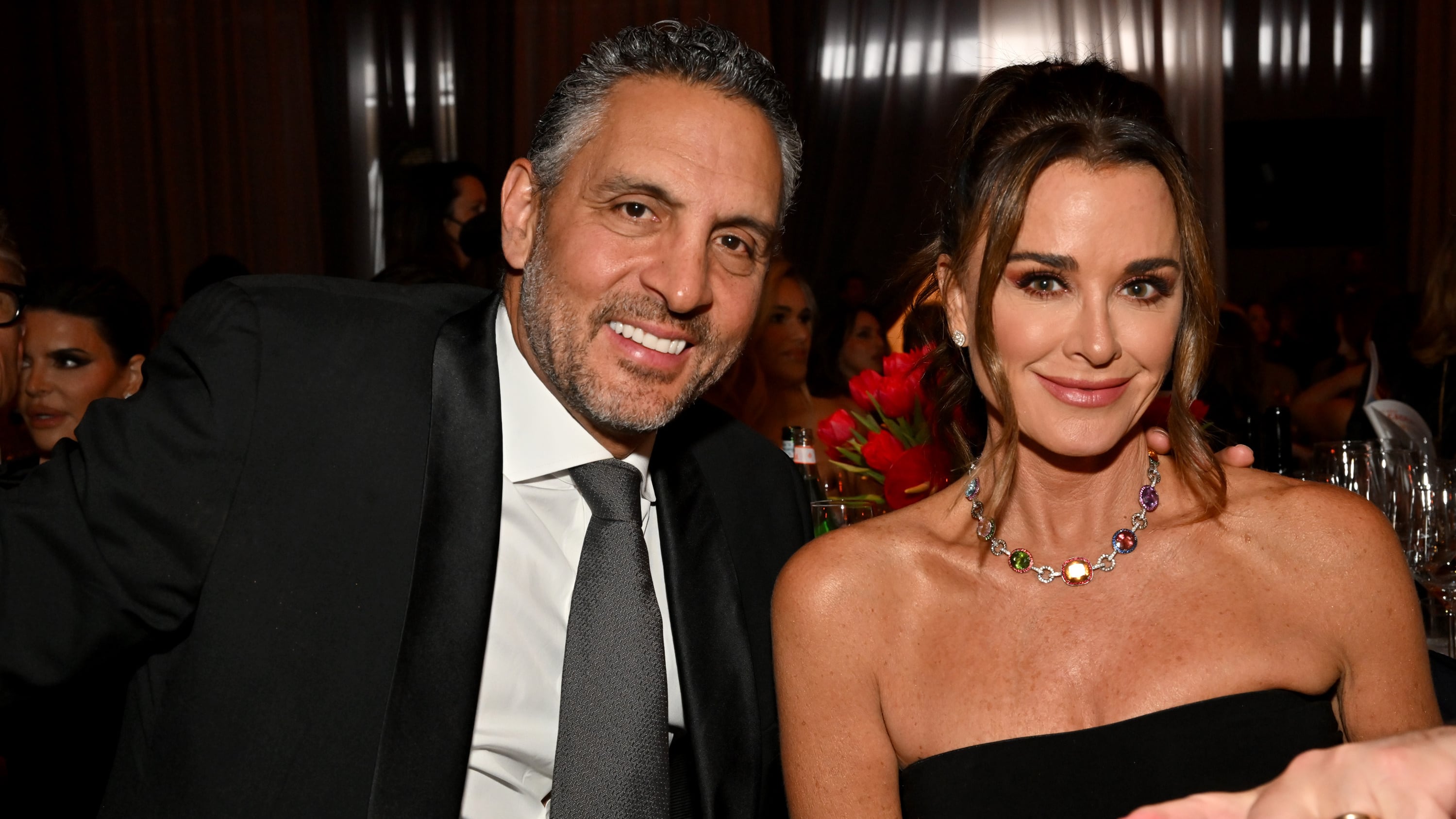 A photo of Mauricio Umansky and Kyle Richards at a charity event